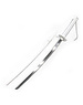  BLEACH - Katana of Hollow Ichigo - Zangetsu - White