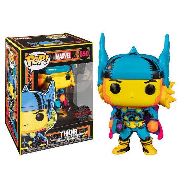 Funko Marvel POP - Marvel Black Light - Thor - Exclusive 9 cm