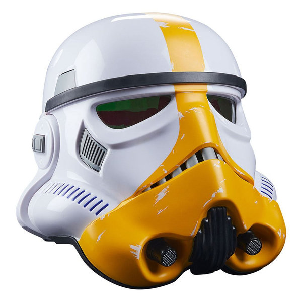 Hasbro Star Wars - Le Mandalorien - Stormtrooper d'artillerie - Casque électronique série noire