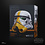 Hasbro Star Wars - Der Mandalorianer - Artillerie Stormtrooper - Elektronischer Helm Schwarze Serie