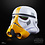 Hasbro Star Wars - Le Mandalorien - Stormtrooper d'artillerie - Casque électronique série noire