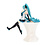 Furyu Hatsune Miku - Noodle Stopper - PVC Beeldje Hatsune Miku 14 cm