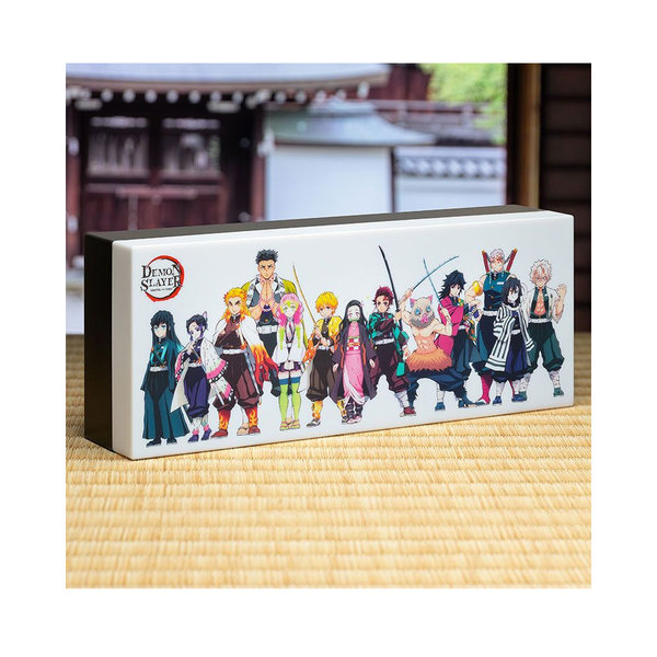 Paladone Demon Slayer - Kimetsu No Yaiba - Boîte lumineuse Personnages de Demon Slayer 30 cm