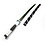 (PRE-ORDER) DEMON SLAYER - Sanemi Shinazugawa - Green Nichirin Blade - PU FOAM Cosplay Version (Available End March)