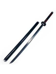  (PRÉCOMMANDE) DEMON SLAYER - Tanjiro Kamado - Épée Nichirin noire - PU MOUSSE Version Pour Cosplay (Disponible à partir du +/- 28 novembre 2026)
