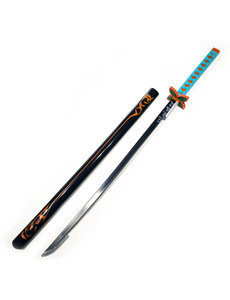  (PRE-ORDER) DEMON SLAYER - Shinobu Kocho - Lavendel Blauw Nichirin Mes - PU FOAM Cosplay Versie (Beschikbaar Eind Maart)