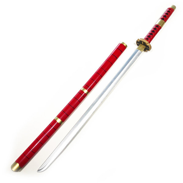 (PRE-ORDER) ONE PIECE - Katana van Roronoa Zoro - Sandai Kitetsu - PU SCHUIM Cosplay Versie (Beschikbaar vanaf +/- 28 november 2026)