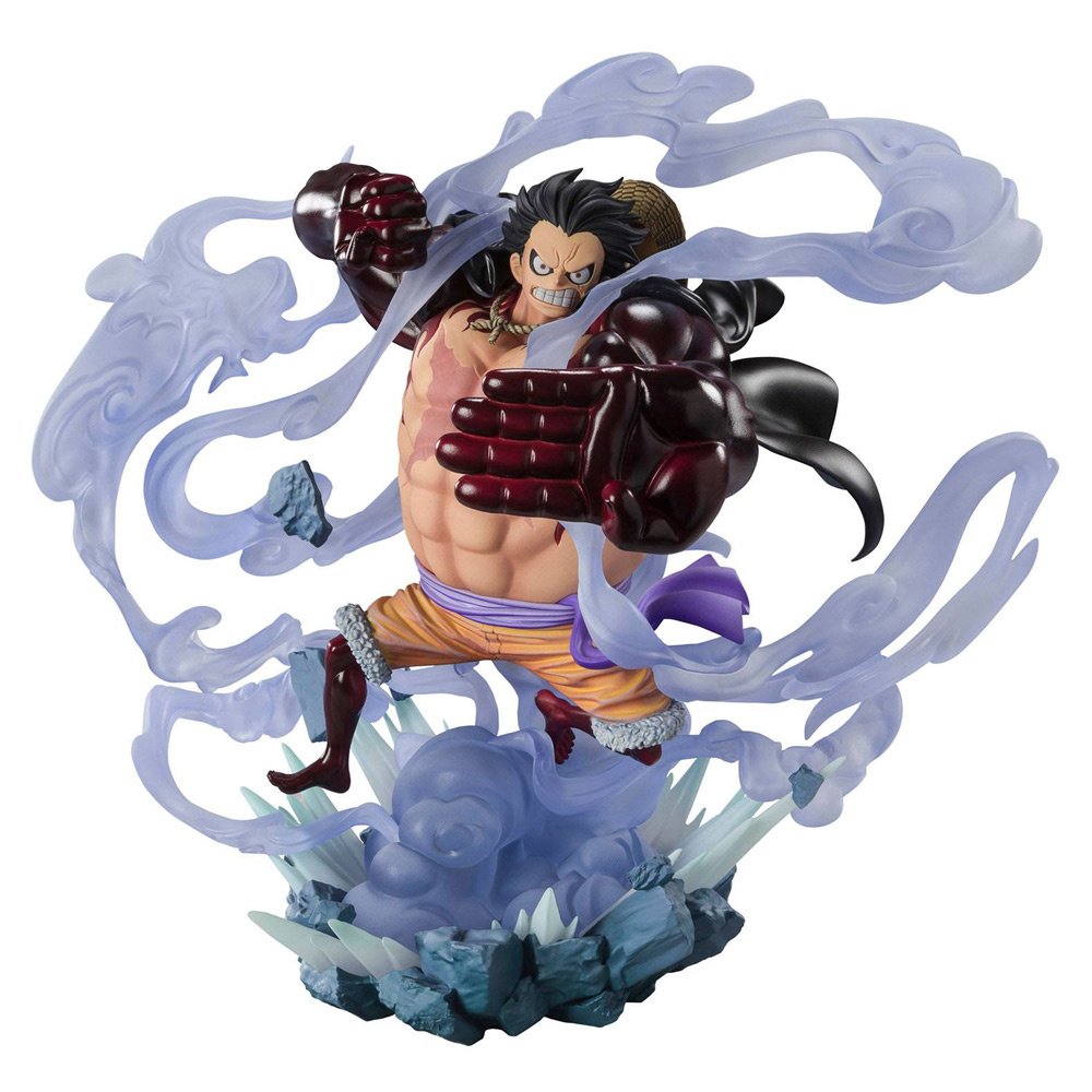 Figurine One Piece Luffy Gear 4 One Piece - Monkey D. Luffy from GEAR4 - FiguartsZERO PVC Statue Extra Battle 21 cm - OtakuNinjaHero.com