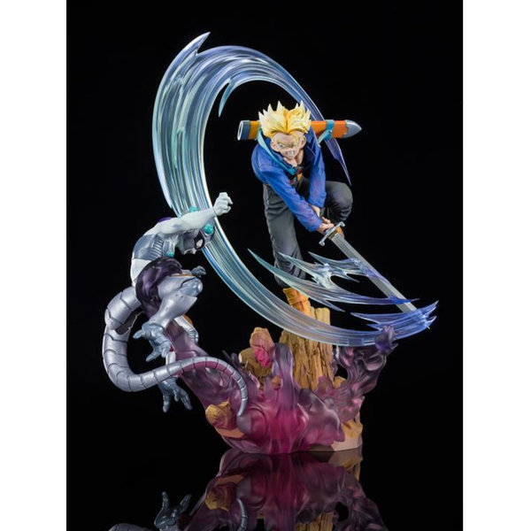 Tamashii Nations Dragon Ball Z - Super Saiyan Trunks The second Super Saiyan - FiguartsZERO PVC Figur (Extra Battle) 28 cm