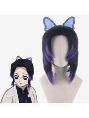 Cosplay Wigs Perücke - Shinobu Kocho - Demon Slayer - Kimetsu no Yaiba - Anime Kosplay