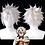 Cosplay Wigs WIG - Sanemi Shinazugawa - Demon Slayer - Kimetsu no Yaiba - Anime Cosplay