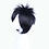 Cosplay Wigs Pruik - Sasuke Uchiha - Naruto - Anime Cosplay