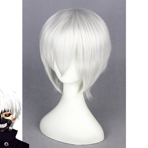 Cosplay Wigs Perücke - Kaneki Ken - Tokyo Ghoul - Anime Kosplay