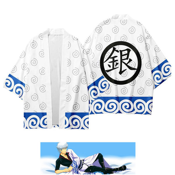 Gintama - Gintama Haori veste kimono - Silver Soul - Cosplay