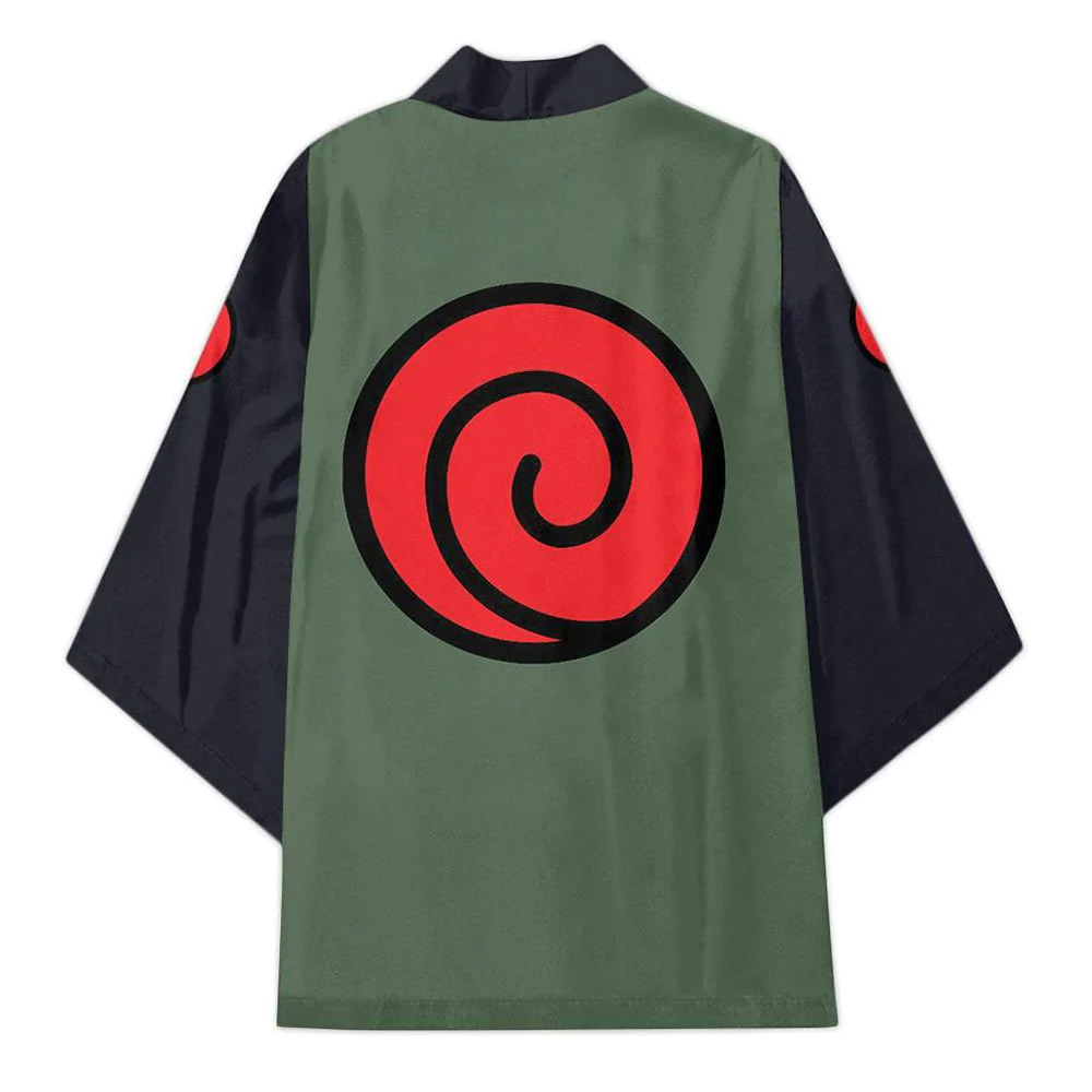 Naruto - Jounin Haori kimono Jacket - Konoha Village - Cosplay ...