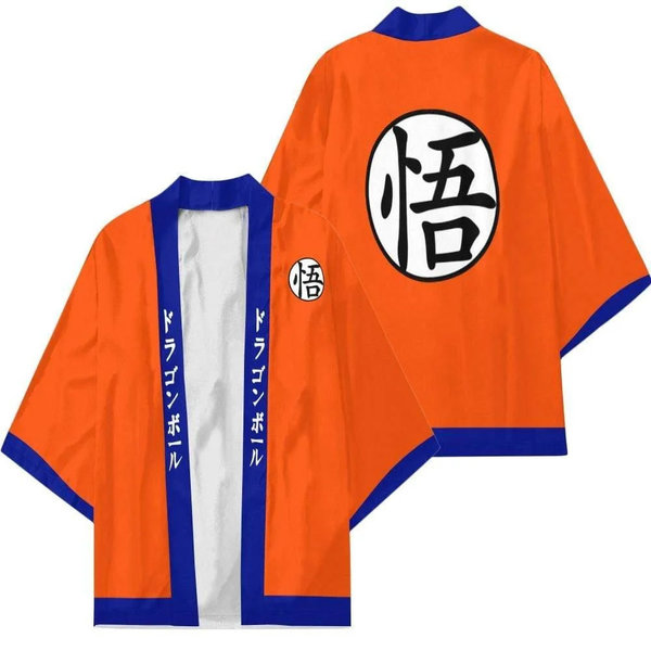 Dragon Ball - Goku Haori Veste Kimono - Illumination - Cosplay