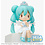Sega Hatsune Miku MP Perching Collection PVC Statue Hatsune Miku 15th Anniversary Ver. 7 cm