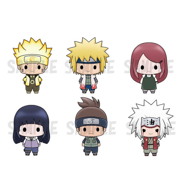 Megahouse Naruto Shippuden - Chokorin Mascot Series Trading Figure 6-Pack Vol. 3 - 5cm