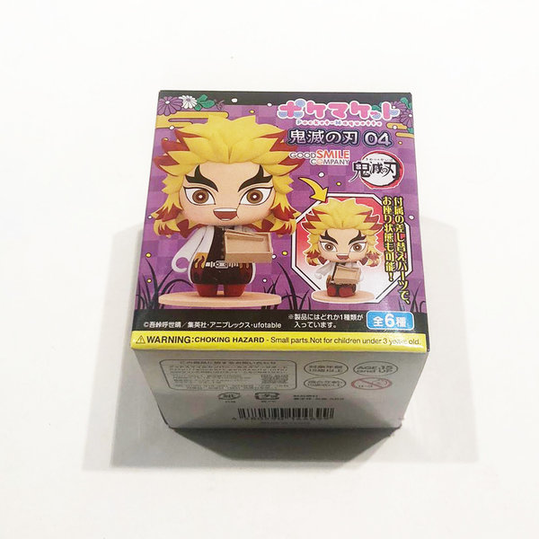 Good Smile Company SURPRISE Blind Box (1 of 6) - Demon Slayer - Kimetsu no Yaiba - Pocket Maquette Mini Figures 6-Pack #04 5 cm