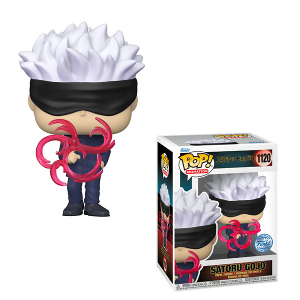 Funko Jujutsu Kaisen POP - Anime - Satoru Gojo Red Technique - Exclusive - 9 cm