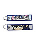 ONH KEY Demon Slayer Embroidered Keytag - Inosuke Boar Anime Double Sided Keychain