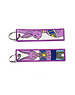 ONH KEY Dragon Ball Z geborduurde Keytag - Beerus Anime dubbelzijdige sleutelhanger