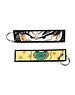 ONH KEY Dragon Ball Z geborduurde Keytag - Goku en ShenRon Anime dubbelzijdige sleutelhanger