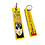 ONH KEY Naruto geborduurde Keytag - Minato Namikaze Resurrection Anime dubbelzijdige sleutelhanger