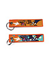 ONH KEY Pokemon geborduurde Keytag - Charizard Anime dubbelzijdige sleutelhanger