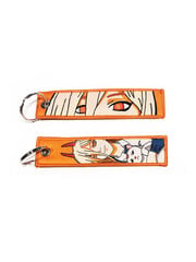 ONH KEY Chainsaw Man Embroidered Keytag - Power blood fiend Anime Double Sided Keychain
