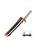  Tanto - Shinobu Kocho Tanto zwaard - Lavender Nichirin - Metalen Demon Slayer Mini Katana - 45 cm