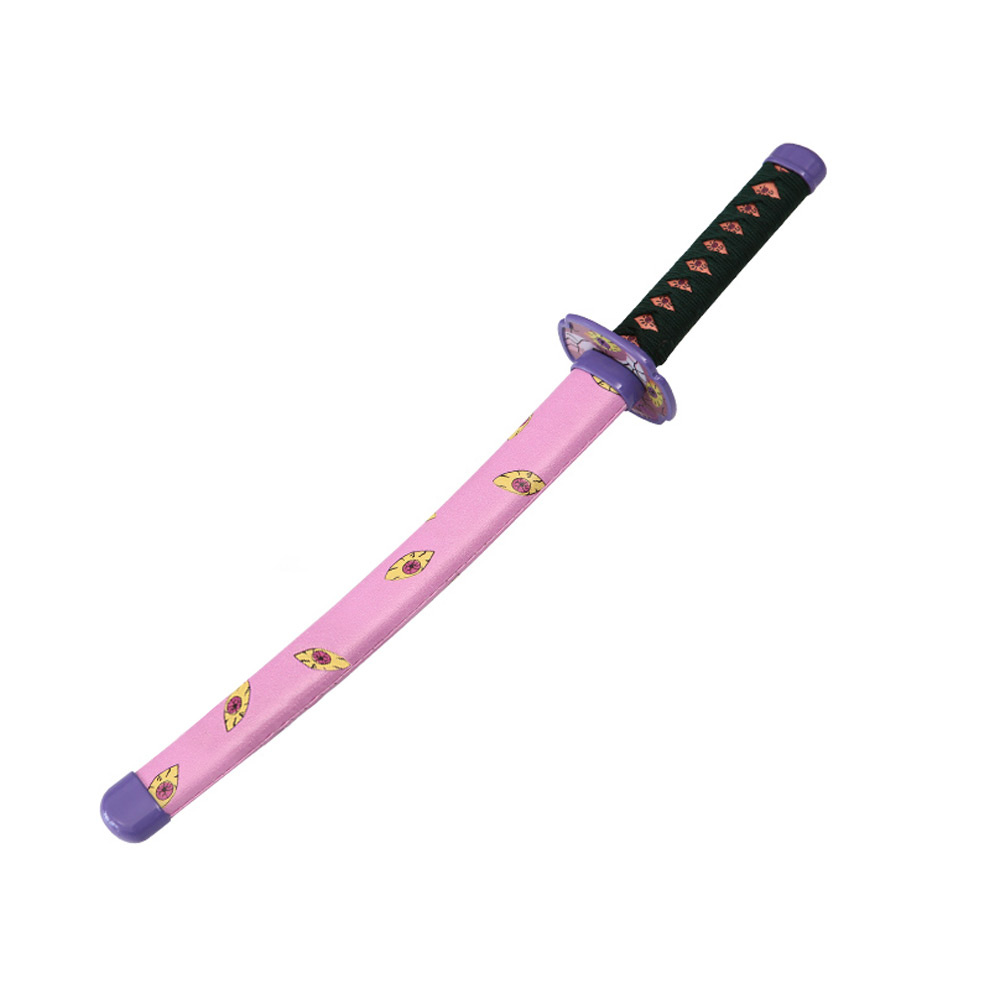 Tanto - Kokushibo Mini Katana Flesh sword - Twelve Kizuki - Metal 45cm 