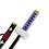 Tanto - Trafalgar Law Tanto sword - Kikoku - Metal ONE PIECE Mini Katana - 45 cm