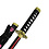 (PRE-ORDER) Tanto - Roronoa Zoro Tanto zwaard - Shusui - Metalen ONE PIECE Mini Katana - 45 cm (Beschikbaar begin december)