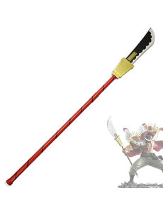 ONE PIECE - Naginata van Whitebeard Edward Newgate - Murakumogiri - Bisento Polearm - 151 cm - HOUT