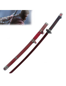  (PRÉCOMMANDE) SEKIRO - ROUGE - Sabre Shadows Die Twice - Fushigiri katana - Mortal Blade - Luxe (Disponible Fin Mars)