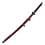 SEKIRO - RED - Shadows Die Twice sword - Fushigiri katana - Mortal Blade - Deluxe