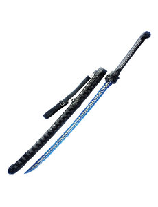 Dunkel leuchtendes Schwert - Blauer Tiger Dao - Hochwertiges Metall - Full Tang - von Tiktok