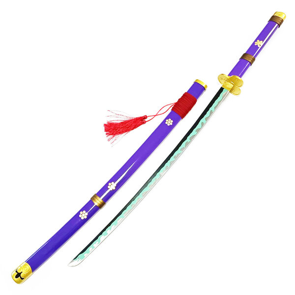 (PRÉCOMMANDE) ONE PIECE - Katana de Roronoa Zoro - Enma - Violet (Disponible Fin Juin - Début Juillet)