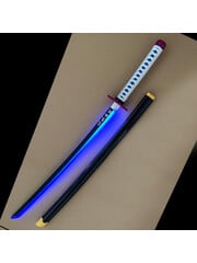  (PRE-ORDER) Demon Slayer - BLAUWE LED-verlichte Zwaard - Giyu Tomioka Katana (Beschikbaar Begin November)