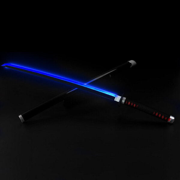 Demon Slayer - Épée lumineuse à LED BLEUE - Tanjiro Kamado Katana