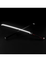  (PRE-COMMANDE) Demon Slayer - Épée lumineuse à LED BLANC - Tanjiro Kamado Katana  (Disponible debut-Novembre)