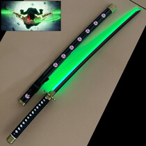 One Piece  - GRUN LED - Leuchtschwert - Shusui - Roronoa Zoro  Katana