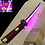 One Piece  - Épée Lumineuse à LED VIOLET - Sandai Kitetsu  - Zoro Roronoa Katana