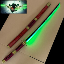 One Piece  - Épée Lumineuse à LED VERT - Sandai Kitetsu  - Zoro Roronoa Katana