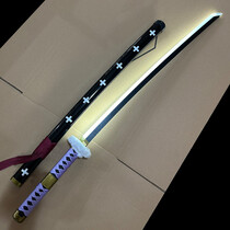 One Piece  - Épée Lumineuse à LED BLANC - Trafalgar Law - Kikoku Katana