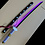 One Piece  - Épée Lumineuse à LED VIOLETT - Trafalgar Law - Kikoku Katana