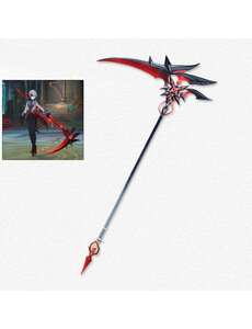 Genshin Impact - Scythe of Arlecchino - 198 cm - Crimson Moon's Semblance - Foam