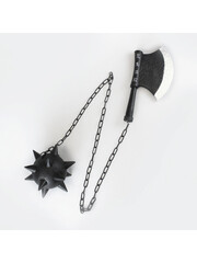  Gyomei Himejima - Demon Slayer - Fléau et hache - Cosplay Mousse