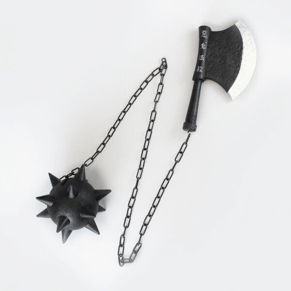 Gyomei Himejima - Demon Slayer - Flail and Axe -  Cosplay Foam
